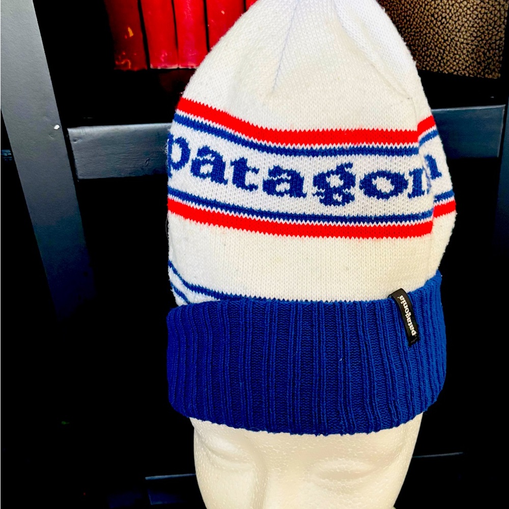 New Beanie never worn without tag. Excellent Patagonia brand